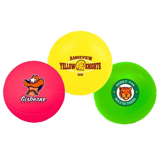 4¼" Inflatable Vinyl Basketball with 2 color imprint