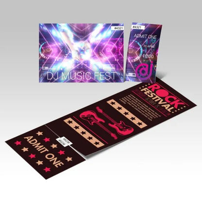 Event Tickets (Variable Numbered)